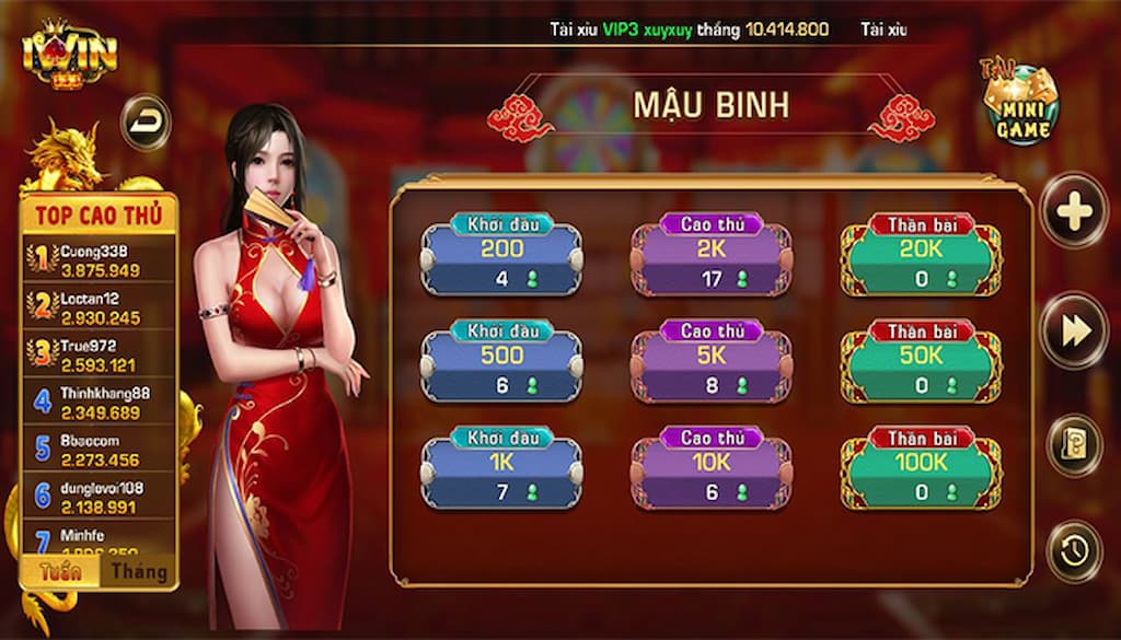 Game bài iwin