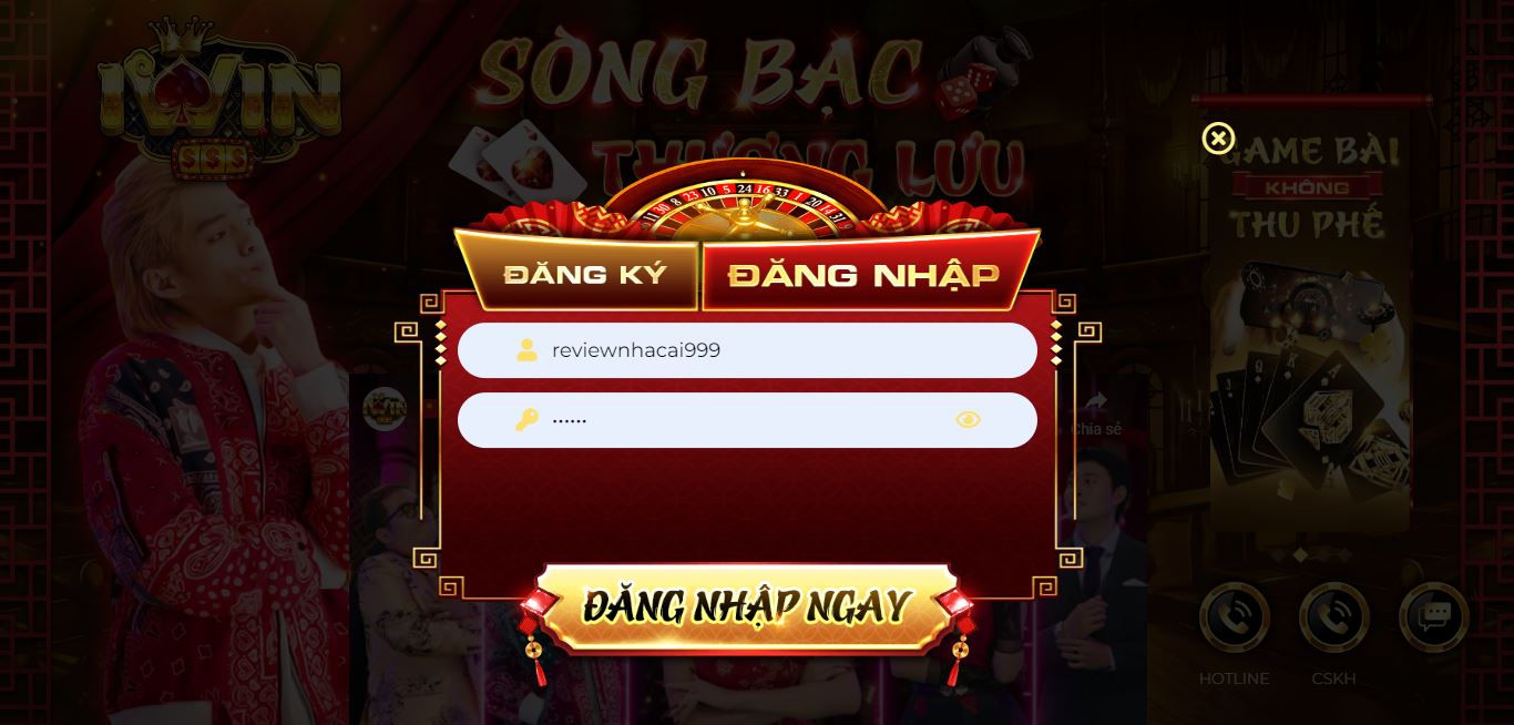 Đăng nhập Iwin Club
