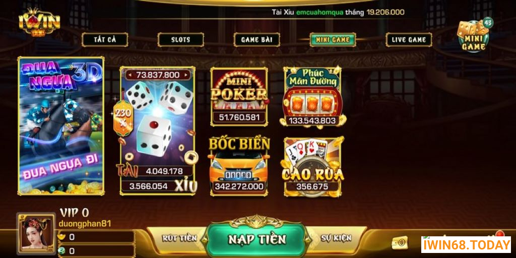 MẸO CHƠI BỐC BIỂN SỐ IWIN - CỔNG GAME IWIN