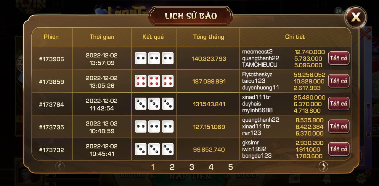Hướng dẫn mẹo chơi tài xỉu IWIN cực đỉnh